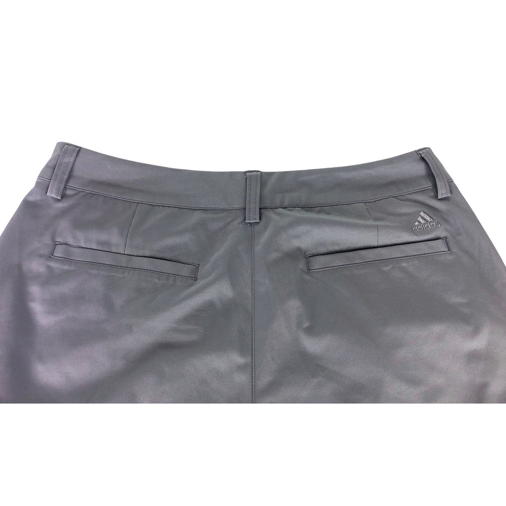 Adidas Women's Gray ClimaCool Stretch Golf Shorts Size 4‎ Polyester AE7002 - Picture 6 of 9